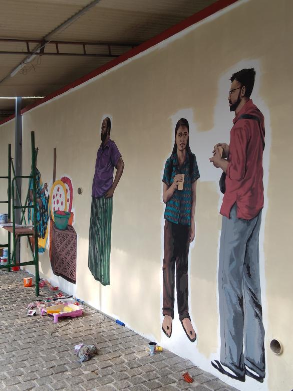 Free stock image of Street Paintings created by VIJOY M ALEXANDER