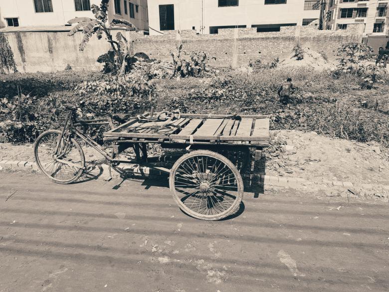 Free stock image of rural bicycle created by ishrak mir