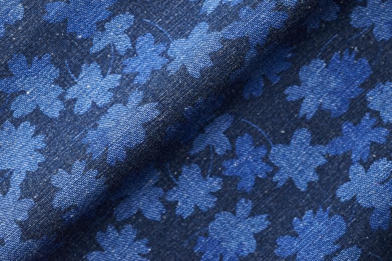 Free stock image of Blue floral fabric created by Seacoast sage