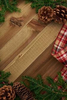 Rustic Holiday Background - Free Stock Photo