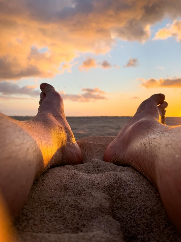 Free stock image of Relaxed on the beach created by Matt Bango