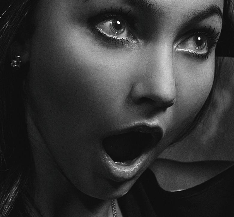Free stock image of Surprised woman created by Alexander Krivitskiy