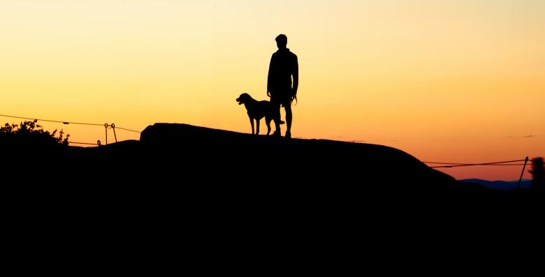 Free stock image of Person with dog created by Secret Agency
