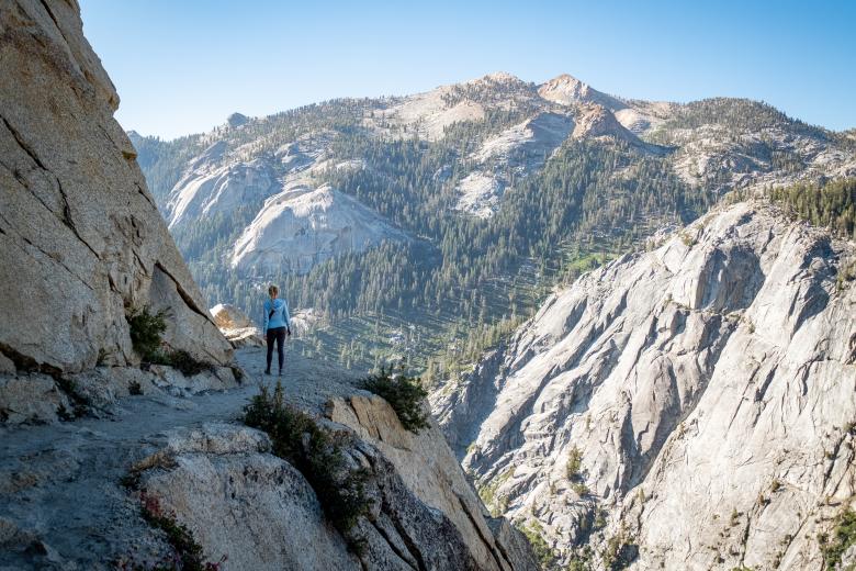 Free stock image of Female hiker created by Matt Bango