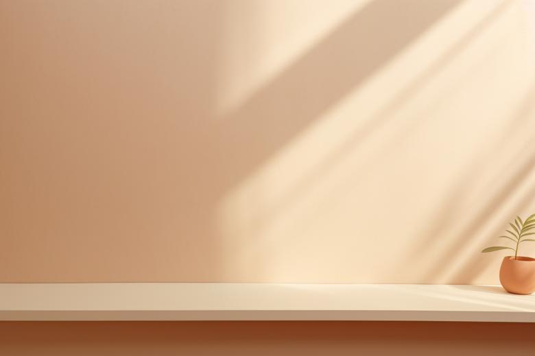 Free stock image of Minimalistic Beige Background with Gentle Light and Subtle Window Shad created by Rjdp