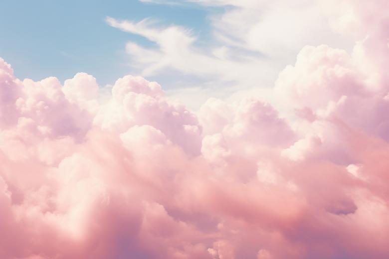 Free stock image of Sky and Soft Cloud with Pastel Color Filter: Nature Abstract created by Rjdp