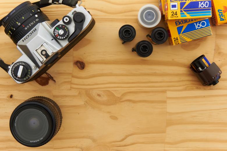 Free stock image of Retro camera background created by Secret Agency