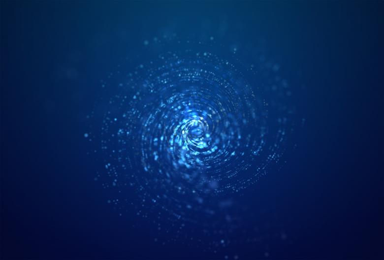 Free stock image of Particle background created by Alen