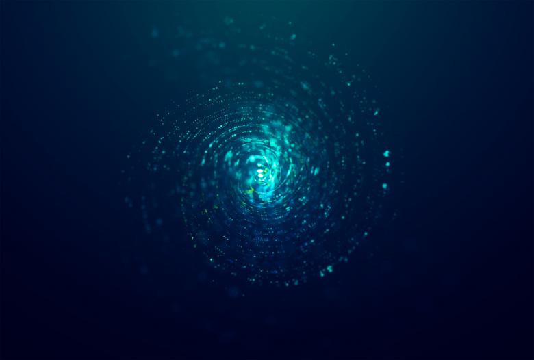 Free stock image of Particle background created by Alen