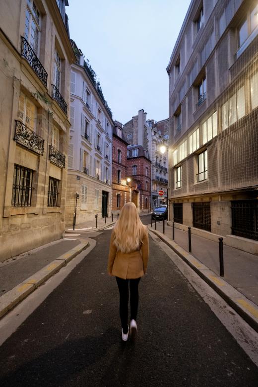 Free stock image of Woman walking city created by Matt Bango