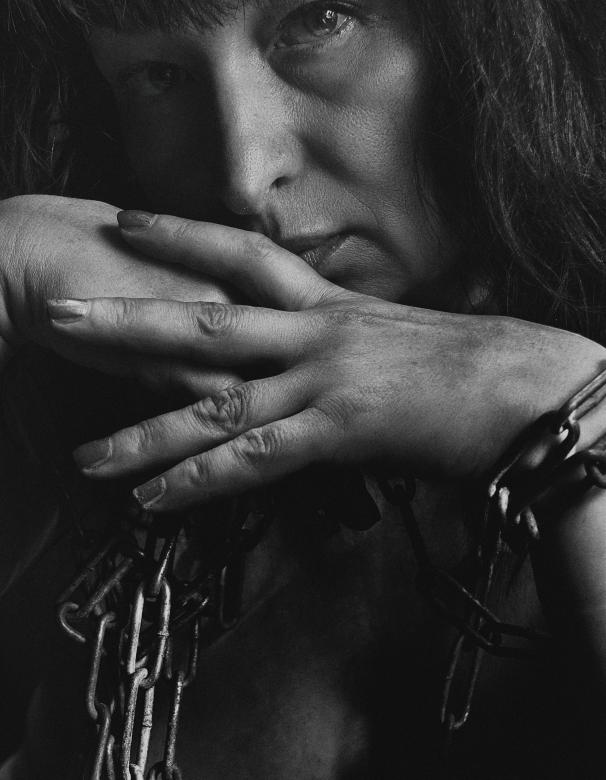 Free stock image of Dramatic female portrait created by Alexander Krivitskiy