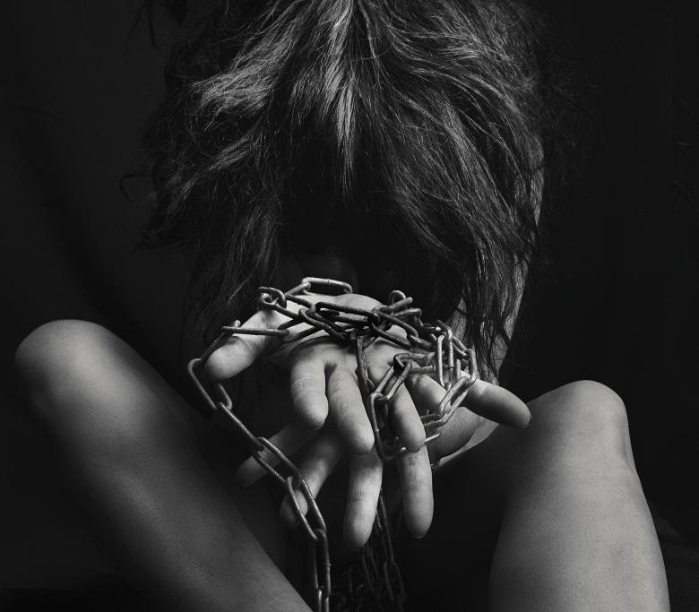 Free stock image of Chained hands created by Alexander Krivitskiy