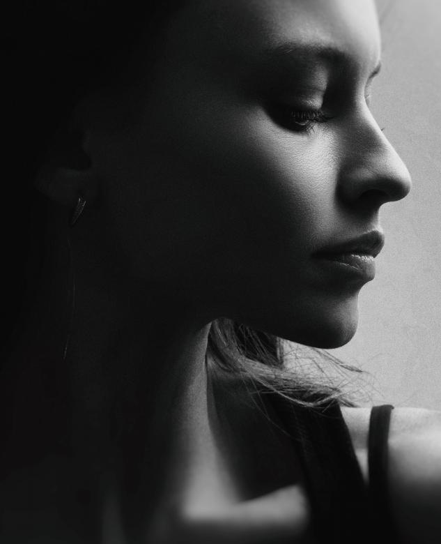 Free stock image of Female profile created by Alexander Krivitskiy