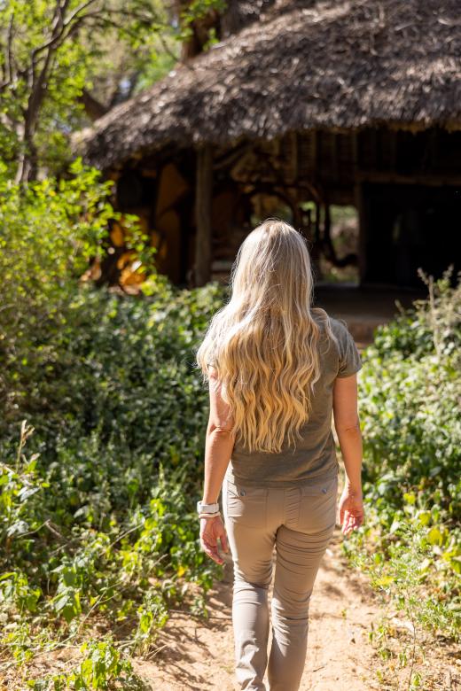 Free stock image of Woman walking nature created by Matt Bango