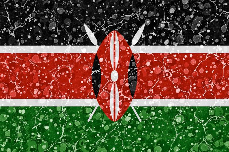 Free stock image of Marbled Flag - Kenya created by Nicolas Raymond