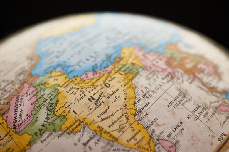 Free stock image of Map of India created by World Maps