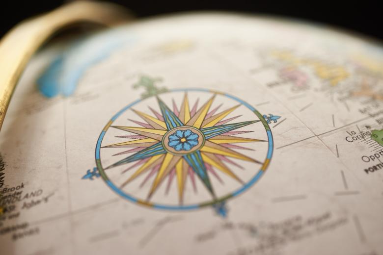 Free stock image of Map compass created by World Maps
