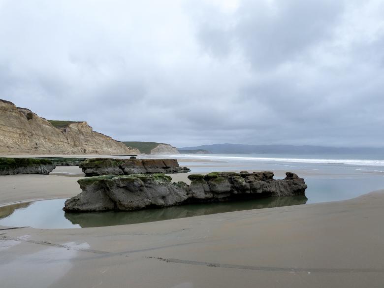 Free stock image of California beach created by Matt Bango