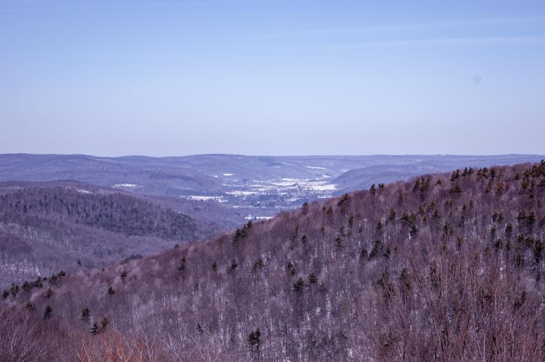 Free stock image of Scenic winter mountains created by Matt Bango