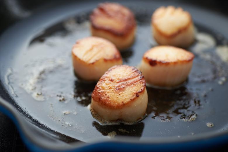 Free stock image of Seared scallops created by Secret Agency