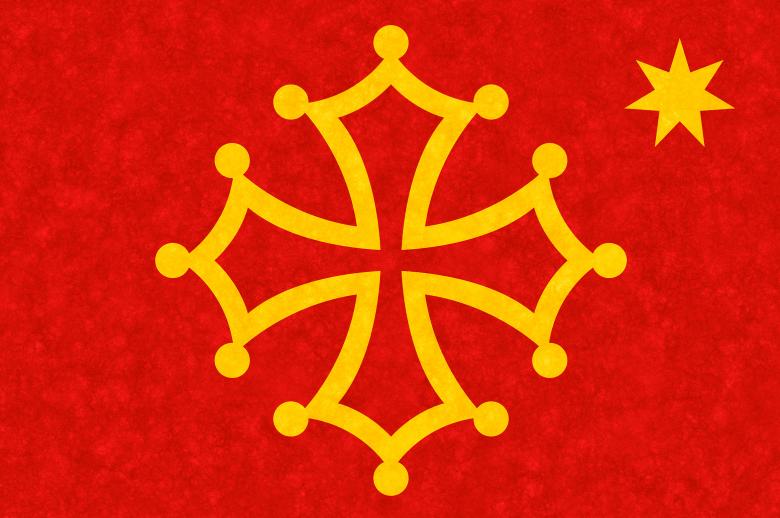 Free stock image of Velvet Flag - Felibrige Occitania created by Nicolas Raymond