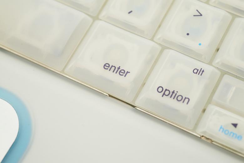 Free stock image of Old laptop keyboard created by Lenharth Systems