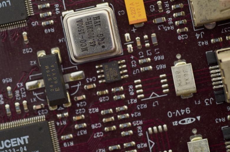 Free stock image of Computer circuit created by Lenharth Systems