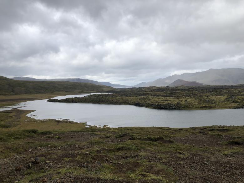 Free stock image of Cloudy river landscape created by Matt Bango