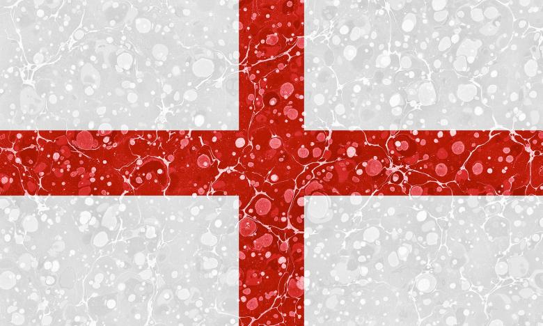 Free stock image of Marbled Flag - England created by Nicolas Raymond