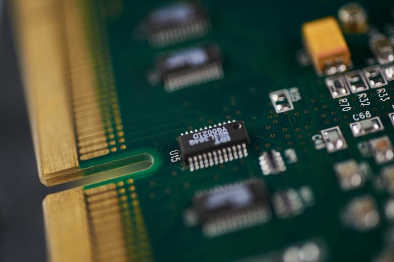 Free stock image of Circuitboard closeup created by Lenharth Systems