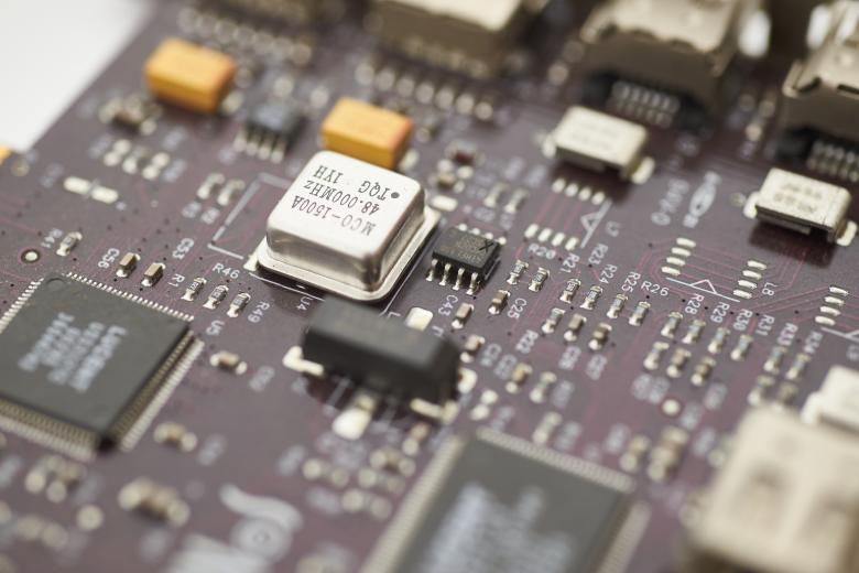 Free stock image of Computer circuitboard created by Lenharth Systems