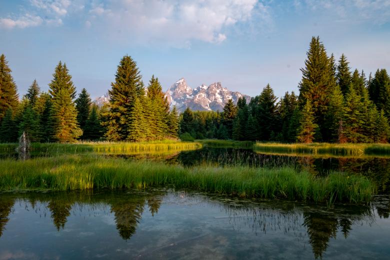 Free stock image of Scenic lake landscape created by Matt Bango