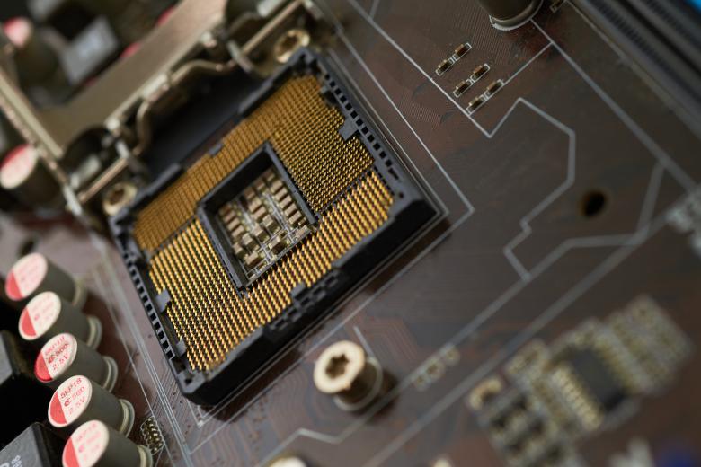 Free stock image of Computer motherboard created by Lenharth Systems