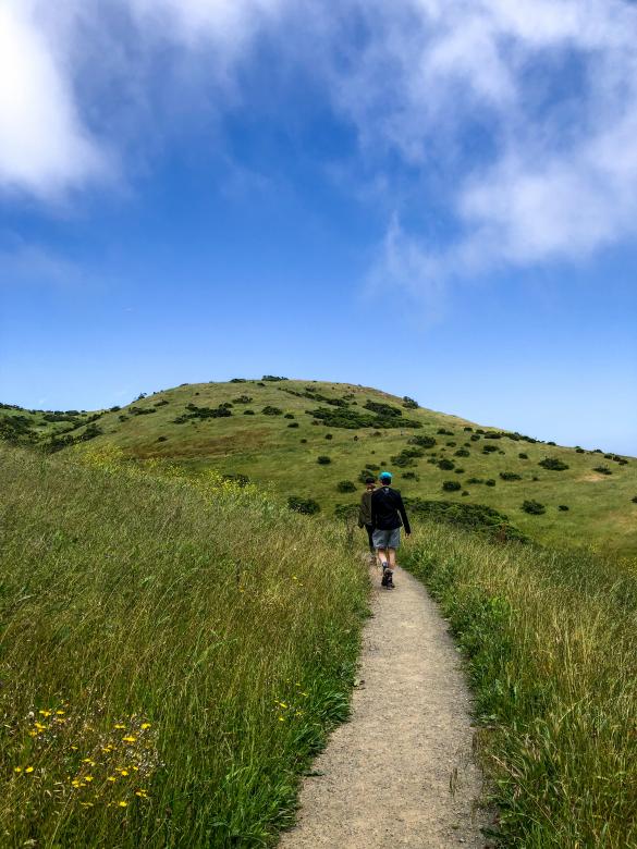 Free stock image of Hiker on path created by Matt Bango