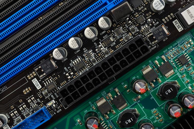 Free stock image of Computer circuitboard created by Lenharth Systems