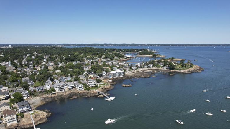 Free stock image of Harbor boats aerial created by JJ Sky