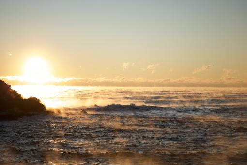 Free Stock Photo of Ocean sunset