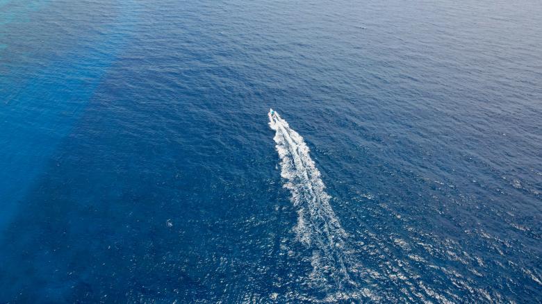 Free stock image of Boat wake created by JJ Sky