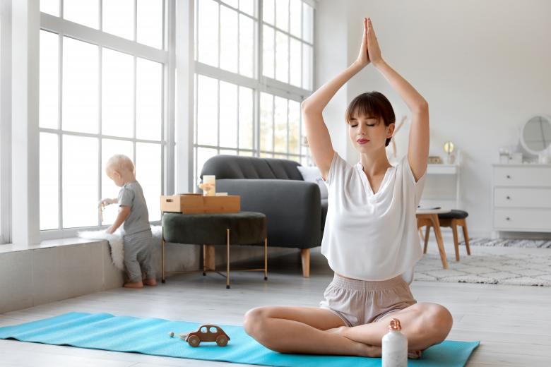 Free stock image of Yoga mom created by Yoga