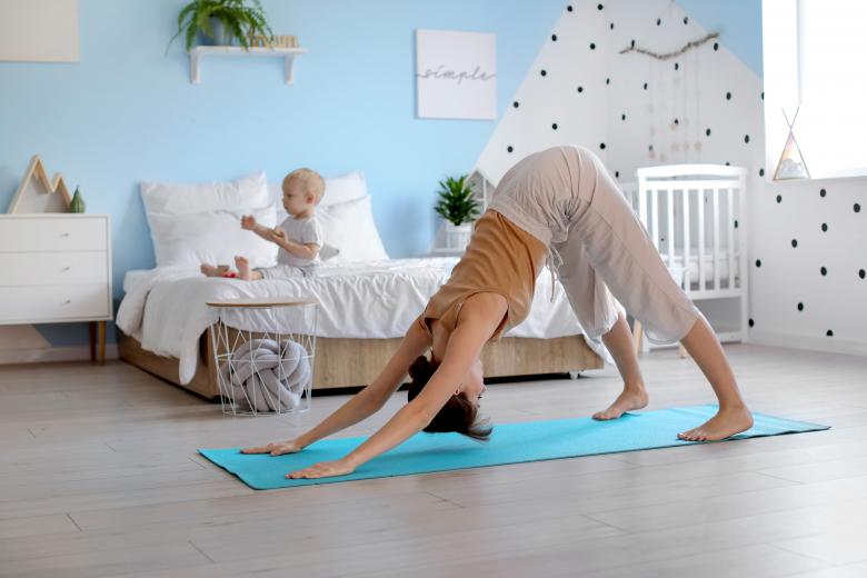 Free stock image of Yoga mom created by Yoga