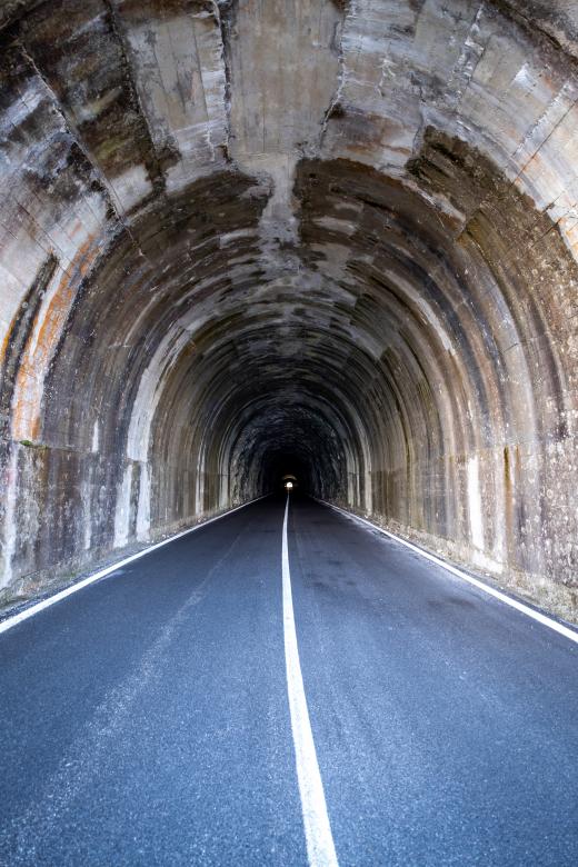 Free stock image of Road in Tunnel created by Matt Bango