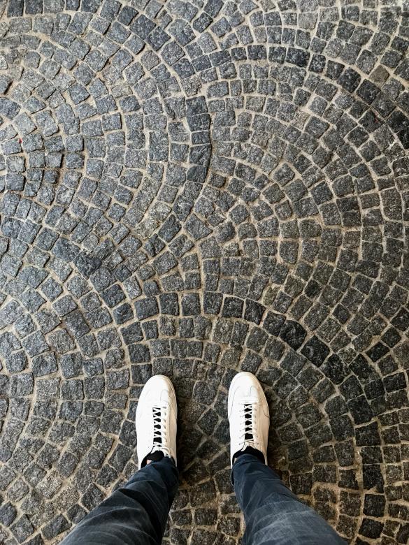 Free stock image of Shoes looking down created by Matt Bango