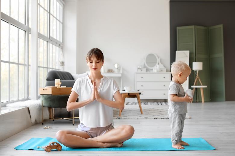 Free stock image of Yoga mom created by Yoga