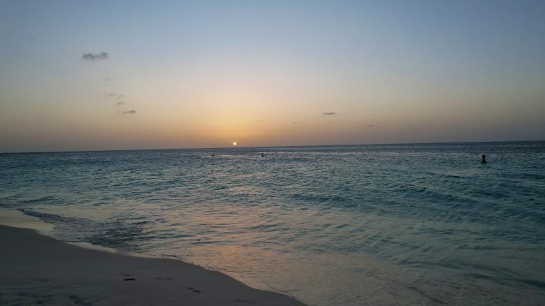 Free stock image of Ocean sunset created by JJ Sky