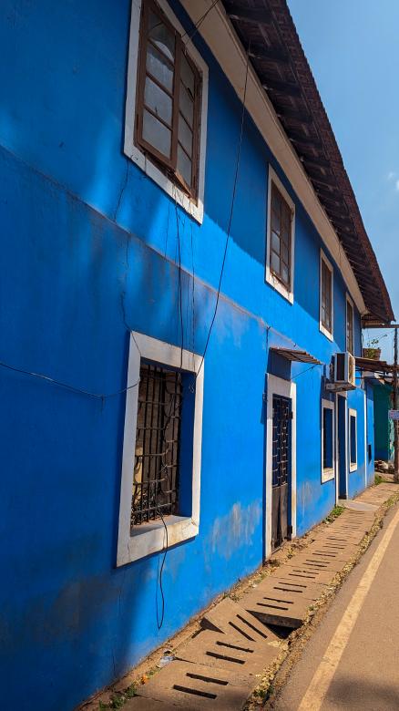 Free stock image of Blue Building created by Giridharan Sekeran