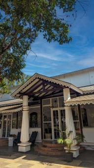 Building exterior columns - Free Stock Photo