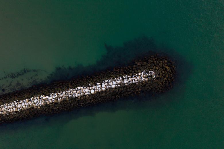 Free stock image of Abstract Aerial Sea created by JJ Sky