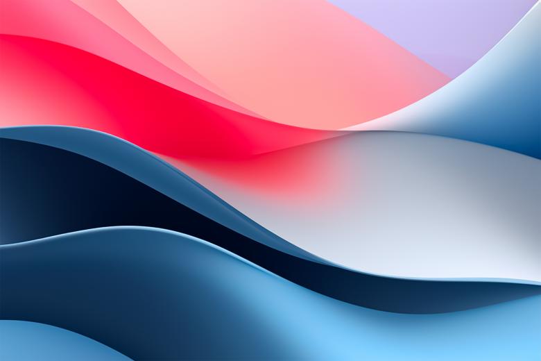 Free stock image of Colorful abstract waves created by HD Wallpapers