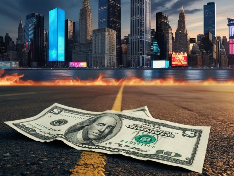 Free stock image of Dollar Currency Bill on Road Money created by Jhon Edison - PhotoGraphy
