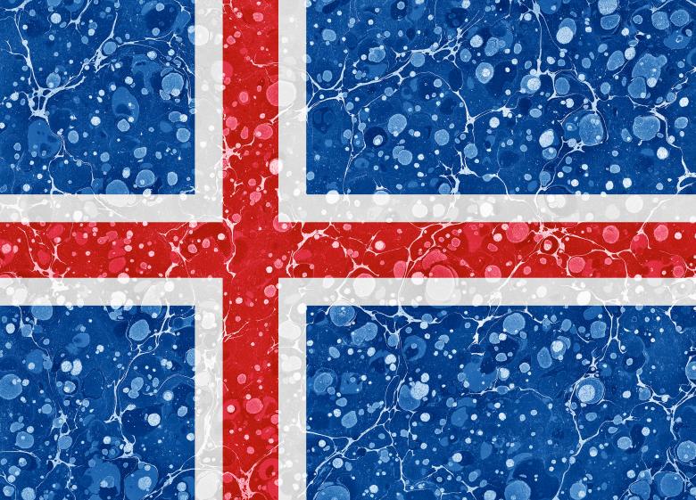 Free stock image of Marbled Flag - Iceland created by Nicolas Raymond